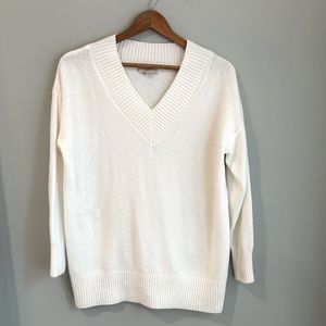 Ivory super soft tunic sweater